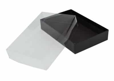Paperboard Box with Clear Lid