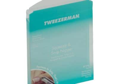Plastic Consumer Box Package Tweezerman
