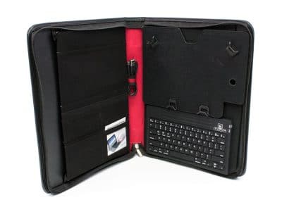 Briefcase Organizer with Keyboard Inside