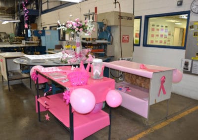 Vulcan Machinery Breast Cancer Awareness Month