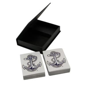 Playing Cards Navy Set Medallion Vulcan NAPCO