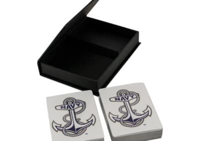 Playing Cards Navy Set Medallion Vulcan NAPCO